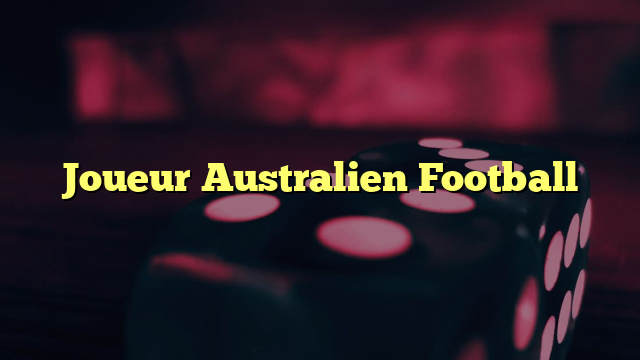 Joueur Australien Football