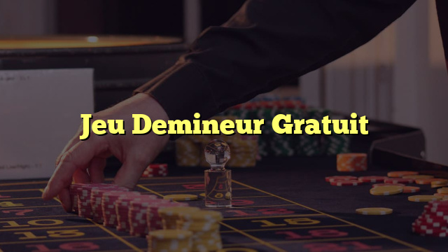 Jeu Demineur Gratuit