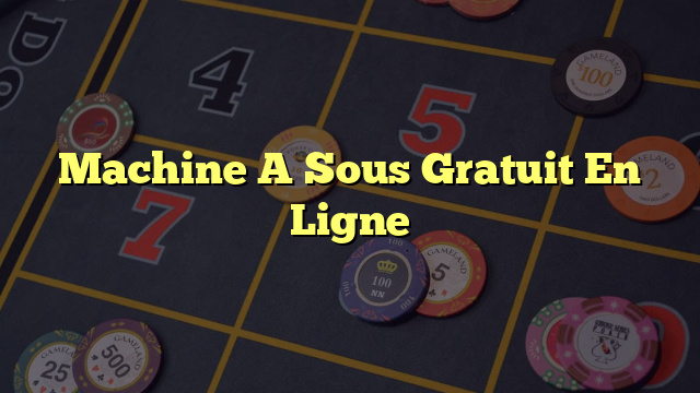 Machine A Sous Gratuit En Ligne